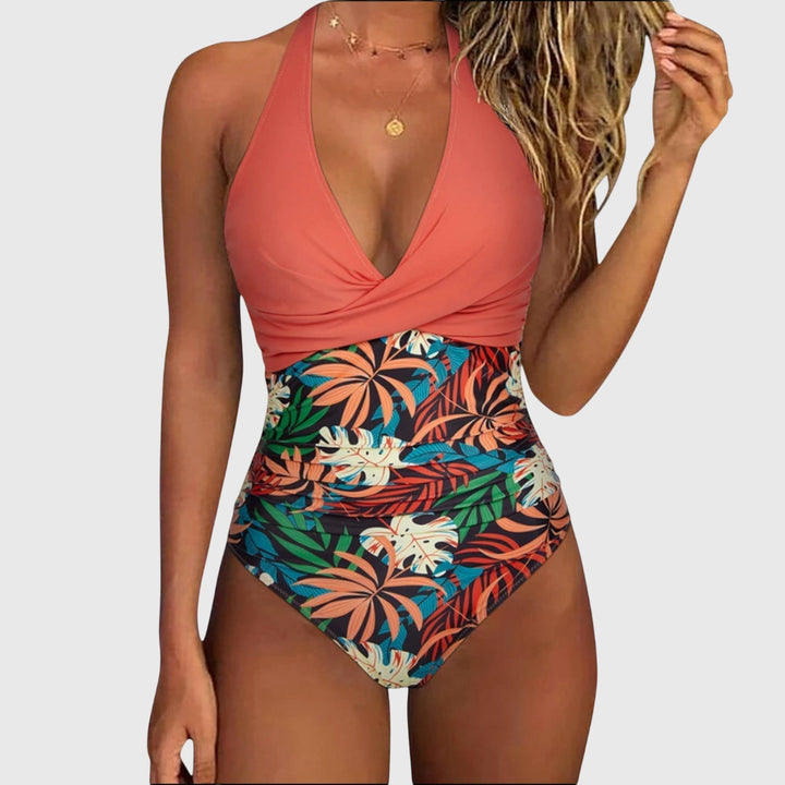 Firenze - Elegant V-Neck Swimsuit for Women