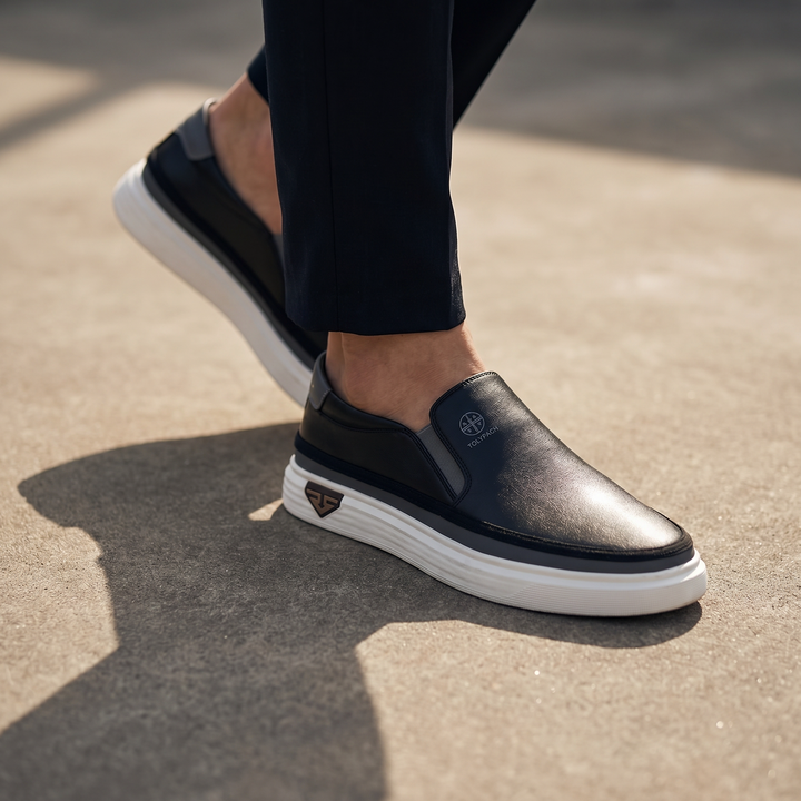 Torino™ | Sneaker Uomo Slip-On in Pelle