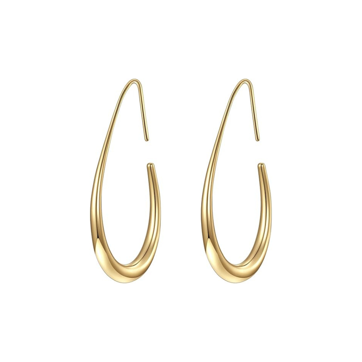 Sunlit Hoop Earrings | Gold