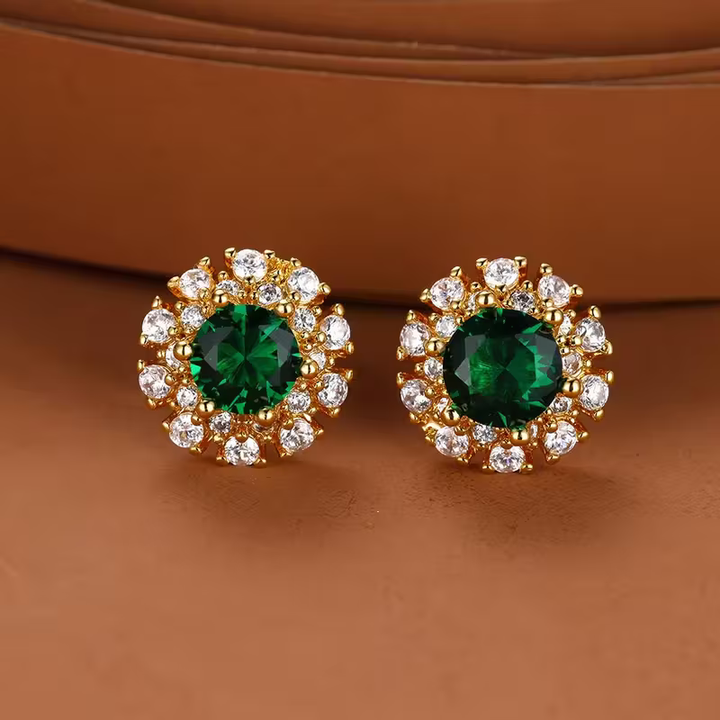 Royal Halo Earrings