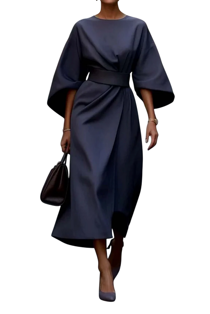 Maya™ | Elegant Dress with Lantern Sleeves