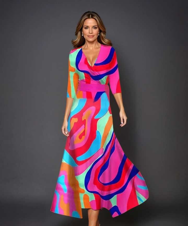 Ysa | Abito Chic con Stampa Floreale