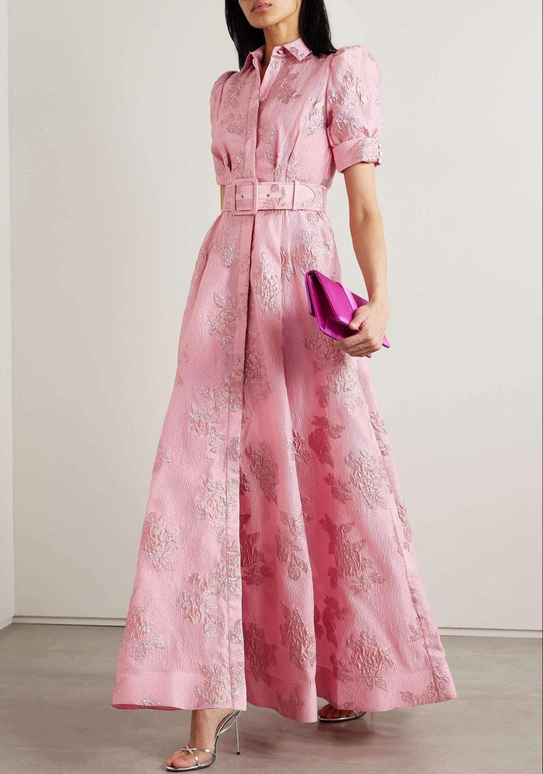 Anabella - Short Puff Sleeve Dress