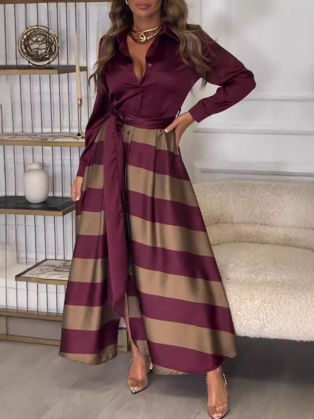 Maxi Striped Dress